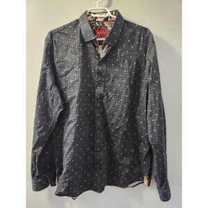 Au Noir Long Sleeves Shirt Size 6 Charcoal Pre-Owned